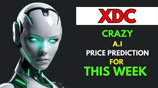 Crazy XINFIN XDC Price Prediction for THIS WEEK by AI [upl. by Apeed632]