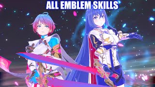 Fire Emblem Engage  All Ultimates amp Emblem Ring Skills [upl. by Enieledam704]