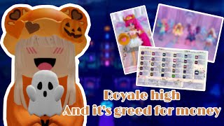 Royale High And It’s Greed For Money  realghostspider [upl. by Einobe]