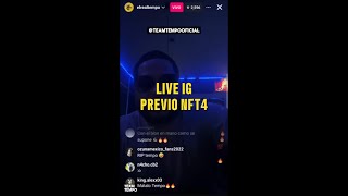 Live de Instagram previo a NFT IV  Tempo [upl. by Atiras747]