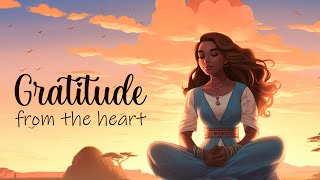 5 Minute Gratitude from the Heart Guided Meditation [upl. by Sonja]