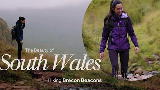 Hiking in South Wales  Brecon Beacons  Pen y Fan Mountain [upl. by Wallach]