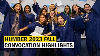 Humber 2023 Fall Convocation Highlights [upl. by Beora]