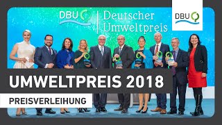 Verleihung des Deutschen Umweltpreises 2018 [upl. by Fleischer]