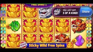 Slotomania Sloto Quest Oriental Secrets Sticky Wild MEGA WIN [upl. by Erehs]