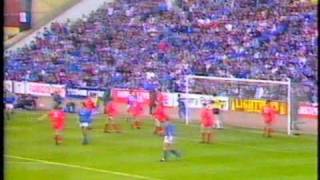 Rangers 2  Aberdeen 0  May 91  Three in a Row [upl. by Bergeron]