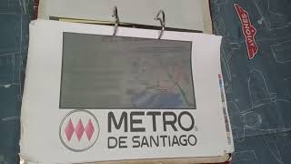 Mapa De Metro De Santiago De Chile METRO SA 2004 [upl. by Natka]