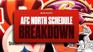 2024 NFL schedule breakdown for EVERY TEAM in the AFC North  CBS Sports [upl. by Rosario975]