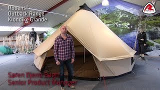 Klondike Grande Tipi Tent  2018  Pure Outdoor Passion [upl. by Enyrhtac]