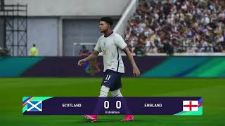 PES 2021 Gameplay  Scotland vs England  2023 [upl. by Mushro]