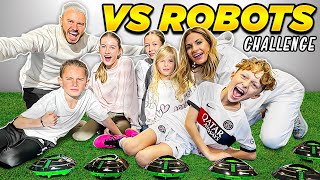 SURVIVING 10 FOOTBALL ROBOTS…WINNER TAKES ALL 😳🤖🤑 [upl. by Daniella]