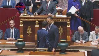 Des députés à 2 doigts den venir au main ils refusent de serrer la main au RN [upl. by Mahan]