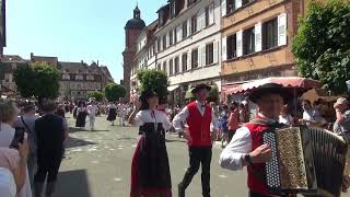 Pfingstsonntag 2023 Wissembourg Alsace France Traditioneller Trachtenumzug Teil 6 [upl. by Thisbee14]