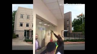 Ethiopian Protesters Inside Ethiopian Embassy Washington DC [upl. by Ros]