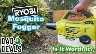 SHOULD You Buy The Ryobi Fogger  DIY Mosquito Flea amp Tick Control  Dad Deals [upl. by Erait]