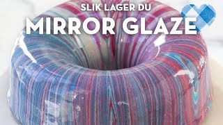 TRENDALARM Mirror glazekake Slik lager du ekstremt imponerende speilglasur  TINE Kjøkken [upl. by Rubina784]