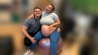 40 WEEKS VLOG  GOING INTO LABOUR  James and Carys [upl. by Reis]