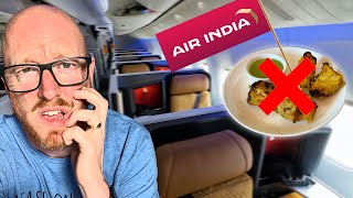 I Took Air Indias LONGEST Flight and got food poisoning [upl. by Swigart962]