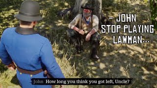 Lawman John Antagonizing Friends And Family  Beechers Hope  RDR2 [upl. by Eta387]