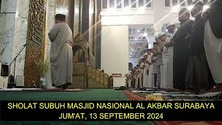 sholat subuh masjid al akbar surabaya jumat 13 september 2024 [upl. by Crary]