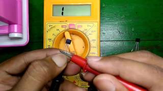 How to Check NPN and PNP Transistors using Digital Multimeter  Easy Process [upl. by Atirat]