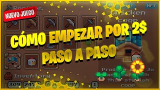 CÓMO EMPEZAR POR 2 EN SUNFLOWER FARMERS  Tutorial Paso a Paso [upl. by Akenahs]