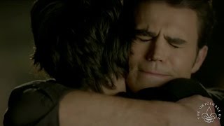 TVD 8x16 FINALE Elena finds peace with her family amp Damon finds peace with Stefan quotHello Brotherquot [upl. by Daney715]