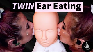 Intense TWIN Ear Eating ASMR No Talking [upl. by Kahaleel154]