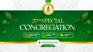 KNUST 57th SPECIAL CONGREGATION  2024 [upl. by Ayocat]