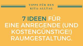 7 Tipps für eine anregende und kostengünstige Raumgestaltung [upl. by Annot]