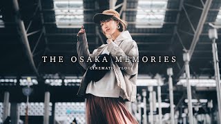 THE OSAKA MEMORIES  Cinematic Vlog filmed with Sony 35mm F14 GM [upl. by Ledif]