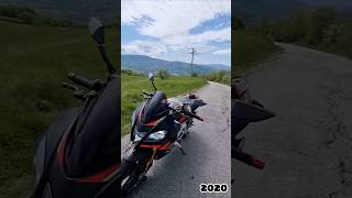 APRILIA TUONO V4 2020 vs 2022  Which Looks amp Sounds Better with Aftermarket Exhaust❓aprilia tuono [upl. by Analat]