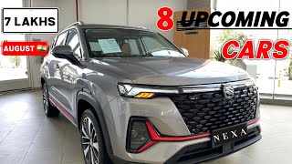 8 UPCOMING CARS LAUNCH IN AUGUST 2024 IN INDIA  8 NEW SUV 2024 [upl. by Ayotol229]