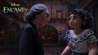 Mirabel y La Abuela Pelean  Encanto  Clip Oficial Español [upl. by Britni]