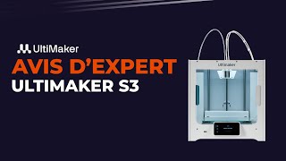 Ultimaker S3  Imprimante 3D compacte et fiable [upl. by Nileuqay678]