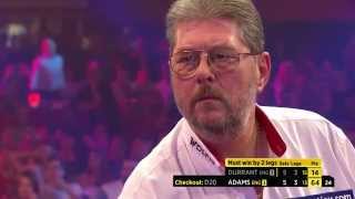 DartsBDO 2015 WC Adams V Durrant 2 HD [upl. by Yarak]