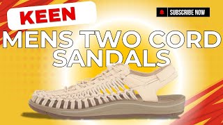 THE BEST Mens Classic Sandals for Summer 2024 KEEN Mens Uneek Classic Two Cord Sandals [upl. by Reniti]