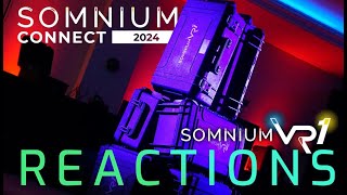 Somnium VR1  RAW REACTIONS at Somnium Connect 2024 [upl. by Alvinia]