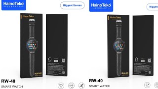 HainoTeko GERMANYRW40Biggest Screen Wireless Charging46 MM [upl. by Enahpad]