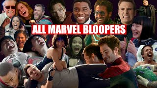 All Marvel amp MCU bloopers gag reel and funny outtakes 「4K」 [upl. by Huber]