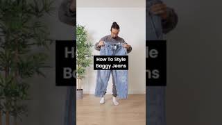 How To Style Baggy Jeans [upl. by Haneen]