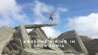 Hiking GLYDER FAWR amp GLYDER FACH via the DEVILS KITCHEN [upl. by Aicena857]