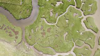 The salt marshes at Seilebost and Northton Isle of Harris Outer Hebrides [upl. by Ardnuyek]