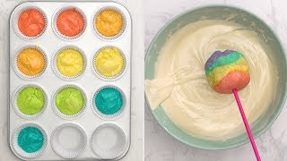 Rainbow Cake Pops [upl. by Enneirb]