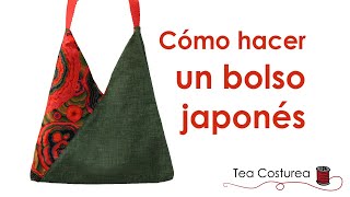 Cómo hacer un bolso japonés ▷ PATRON GRATIS ❤️️ [upl. by Harlamert257]