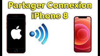 Comment faire un partage de connexion iphone 8 partager wifi iphone 8 plus [upl. by Caplan879]