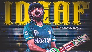 Babar Azam 68 vs India Edit 💚 • Velocity Edit • Shayan Editz [upl. by Laeynad]