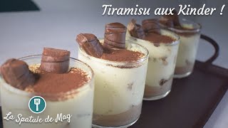 Recette TIRAMISU AUX KINDER Maxi et Bueno  facile rapide et tellement bon [upl. by Leonor573]