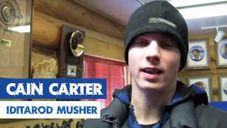 Cain Carter  Youngest Iditarod Musher 2011 [upl. by Gautea]