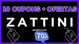 Como economizar na Zattini com cupons de desconto  Ofertas de Janeiro 🔖Cupom de desconto Zattini 🔖 [upl. by Dopp440]